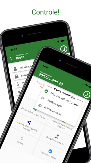 Dinheiro na Nota (cashback) — captura 3
